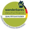 Wanderbares Deutschland Qualitätsgastgeber-Auszeichnung Wunderbares Deutschland für das Hotel Konradshof im Nordschwarzwald