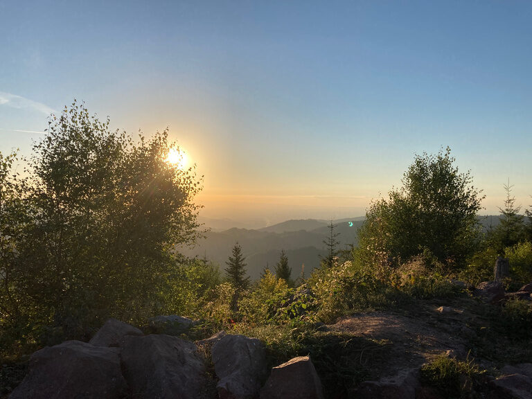 Ausblick von der Schwarzwaldhochstrasse