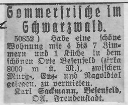 Familie Sackmann Geschichtsbild