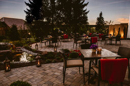lauschige Terrasse