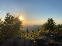 Ausblick von der Schwarzwaldhochstrasse