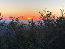 Sonnenuntergang Schwarzwaldhochstrasse