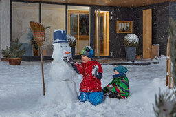Schneemannspaß