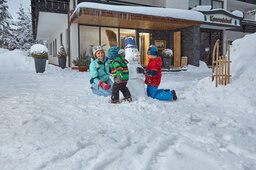 Schneemann bauen
